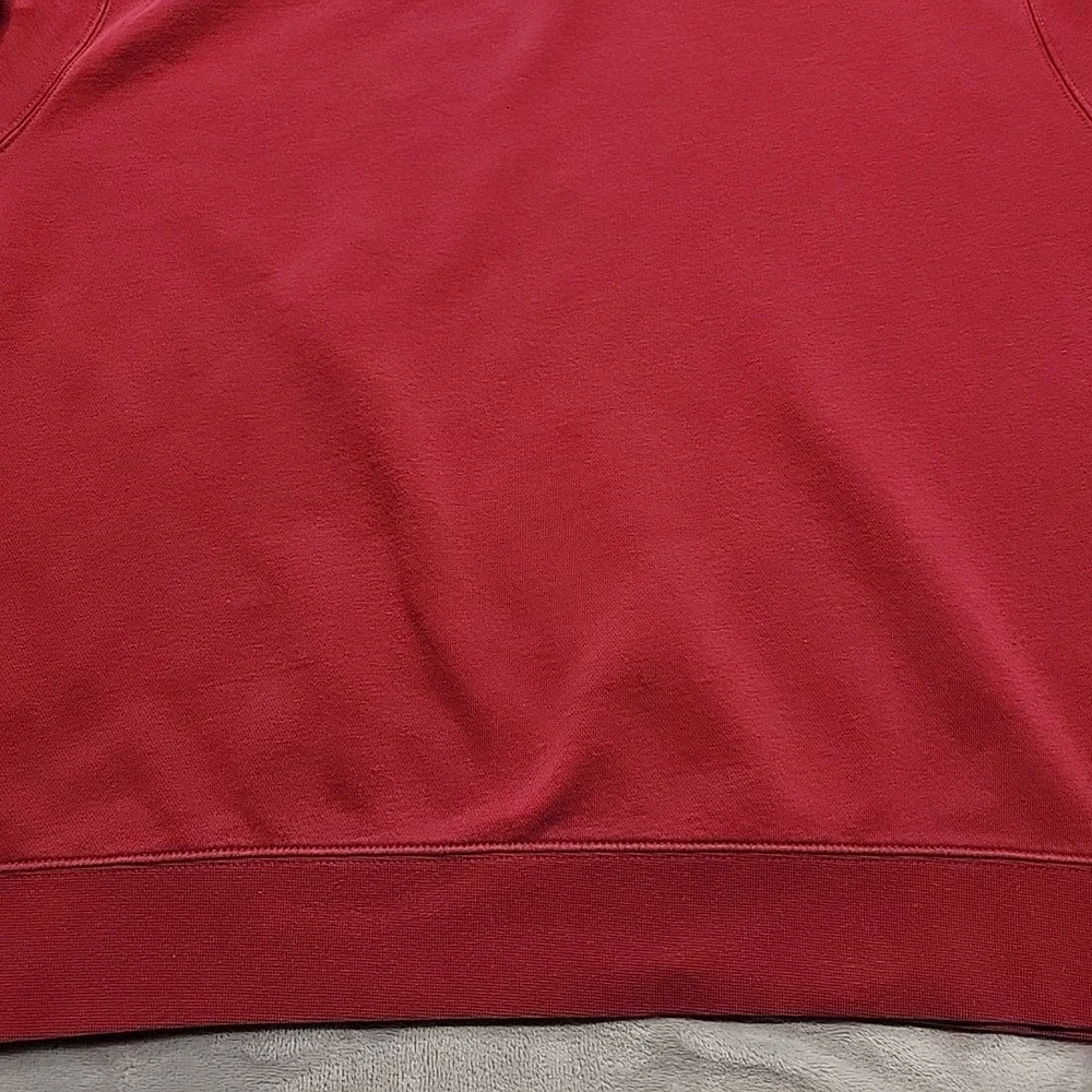 Nike Sweatshirt Mens XL Red Pullover Crewneck Embroidered Swoosh Sportswear